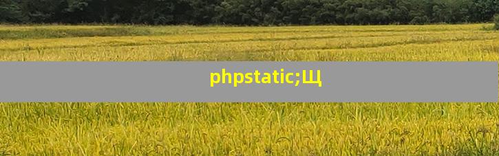 phpstatic;Щ
